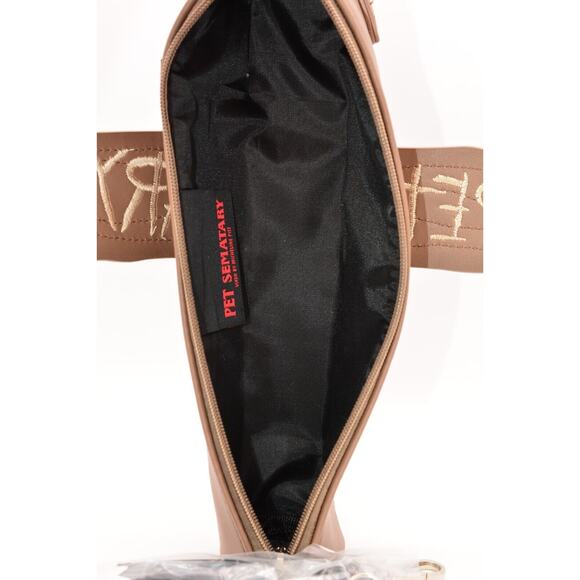 Vixen by Micheline Pitt Pet Sematary Cross Graveyard Cross Body Bag Purse NWT - Picture 15 of 15